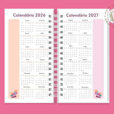 Planner Slim Cuidar É Amor