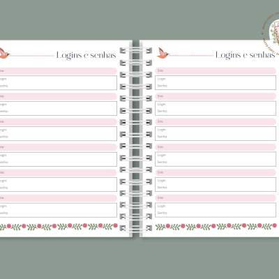 Planner Pouse Onde Florescer