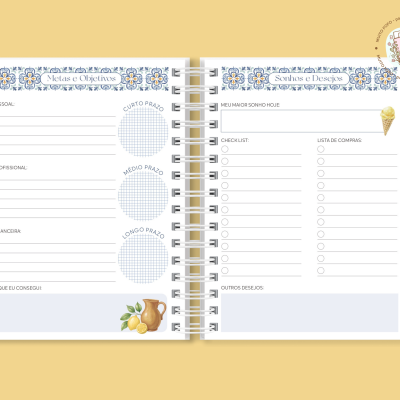 Agenda Lemon Elegance
