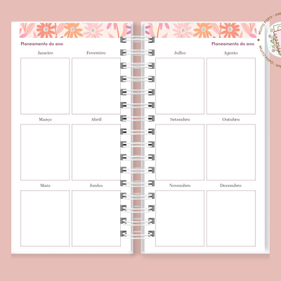 Planner Slim Mulher De Histórias