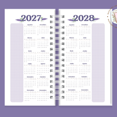 Agenda Slim Passeio Em Provença