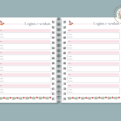 Agenda Birds And Flowers