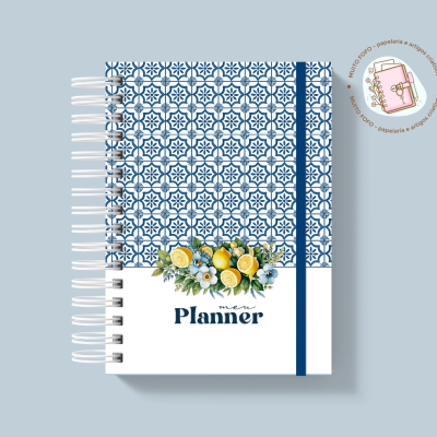 Planner Blue Mosaic