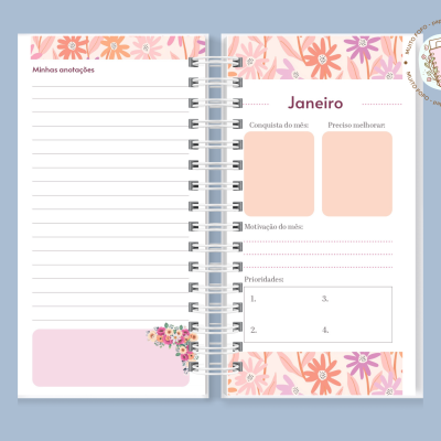Planner Slim Sabedoria Feminina