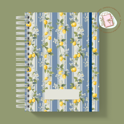 Caderno Grande Lemon Bloom