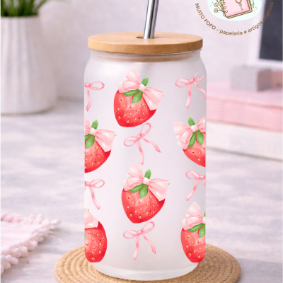 Copo Morango Encantado