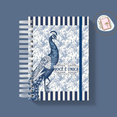 Caderno Majestade Azul