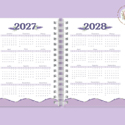 Agenda A5 Amor De Lavanda