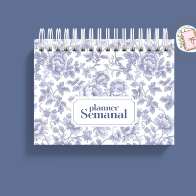 Planner Semanal Majestade Azul