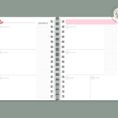 Planner Pouse Onde Florescer