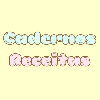 Cadernos de Receitas