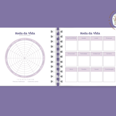 Planner O Silêncio Acalma A Alma