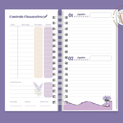 Agenda Slim Passeio Em Provença