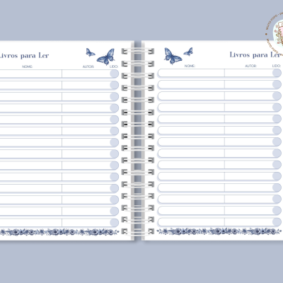 Caderno Leitura Jardim Real