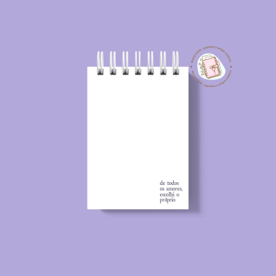 Bloco A6 Amor De Lavanda