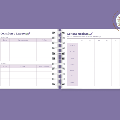 Planner O Silêncio Acalma A Alma
