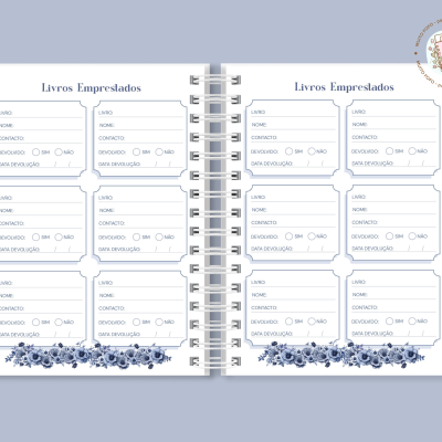 Caderno Leitura Jardim Real