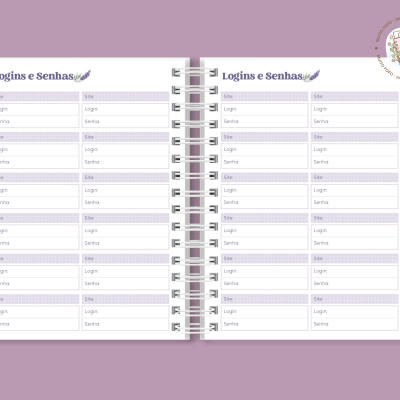 Agenda A5 Sonhos De Lavanda