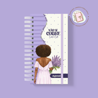 Agenda Slim Essência De Lavanda