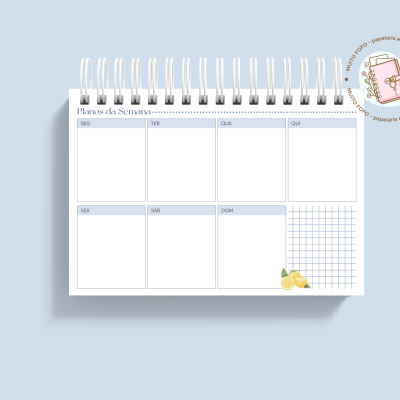 Planner Semanal PicNic Lemon