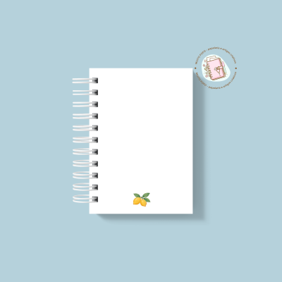 Caderno Lemon Bloom