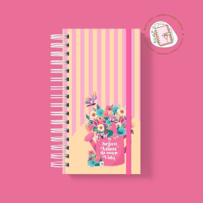Caderno Slim Cuidar É Amor