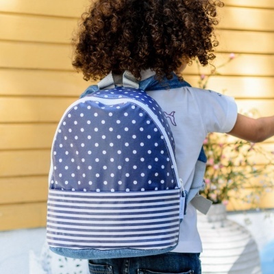 Mochila Escolar Infantil Juvenil Confortável e Artesanal