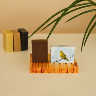 Champô Sólido de Azeite e Manteiga de Cacau Cabelos Secos