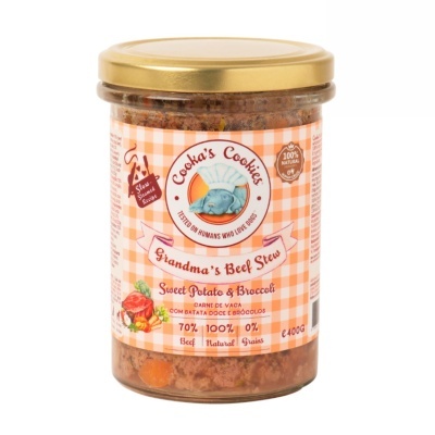 Alimento Húmido Natural e Cozinhado a Vapor para Cão