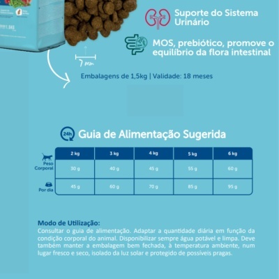 Alimento Seco para Gato Sénior Natural e Proteico Alimento Seco para Gato Sénior Natural e Proteico