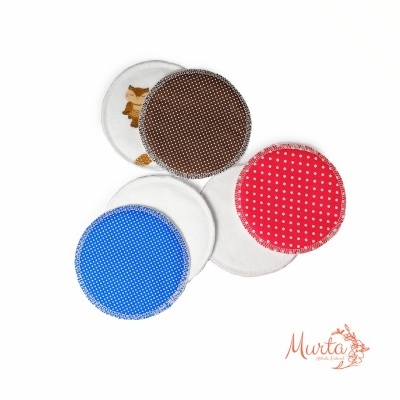 Discos de Amamentação Reutilizáveis e Artesanais Discos de Amamentação Reutilizáveis e Artesanais