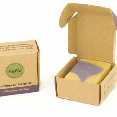 Caixas de Natal com Mini Sabão e Mini Bálsamo Caixas de Natal com Mini Sabão e Mini Bálsamo