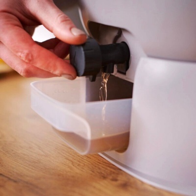 Kit Completo Compostagem Bokashi 15L Cinza Essential