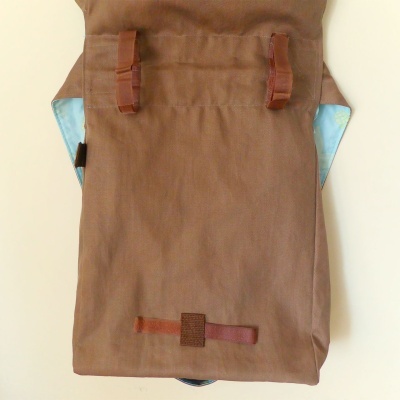 Alforge Duplo para Bicicleta com Fita Tira-Colo Alforge Duplo para Bicicleta com Fita Tira-Colo