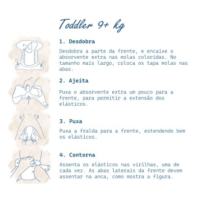Fralda Reutilizável Tudo em Um Ajustável Dia e Noite Fralda Reutilizável Tudo em Um Ajustável Dia e Noite