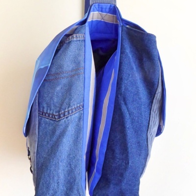 Alforge Duplo para Bicicleta com Fita Tira-Colo Alforge Duplo para Bicicleta com Fita Tira-Colo