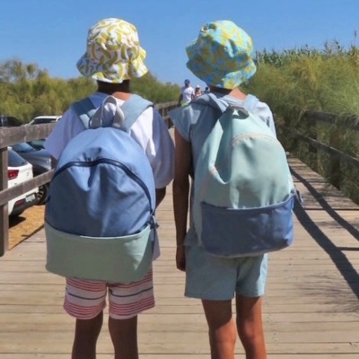 Mochila Escolar Infantil Juvenil Confortável e Artesanal