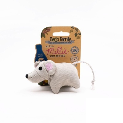 Brinquedo para Gato em Tecido Reutilizado e Reciclado