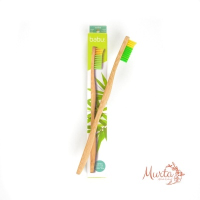Escovas de Dentes Cabo em Bambu Adulto e Criança