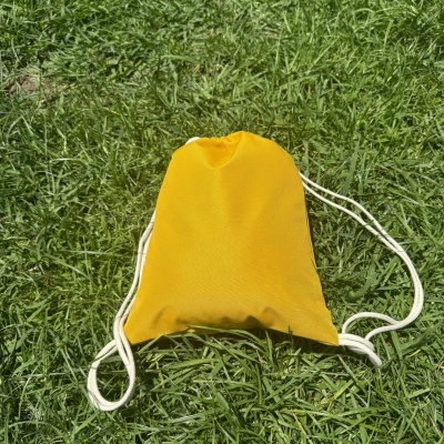 Saco de Tecido com Alças em Fio Tipo Mochila Saco de Tecido com Alças em Fio Tipo Mochila