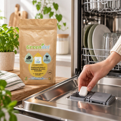 Detergente em Pastilhas para Loiça Máquina Ecolabel