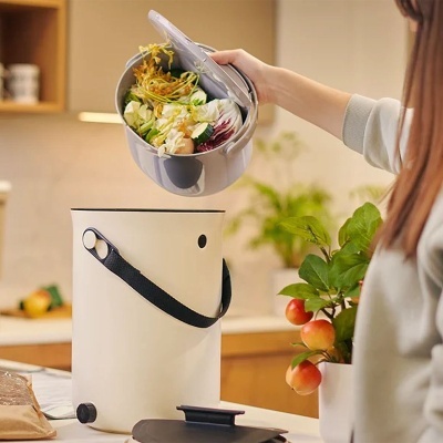 Contentor Diário para Compostagem Bokashi