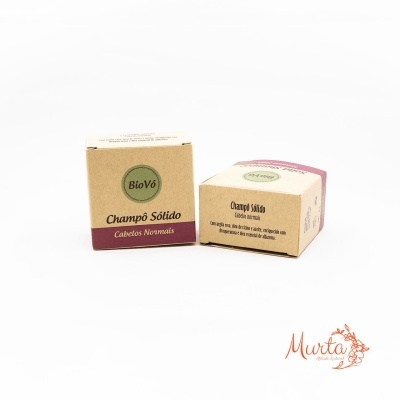 Champô Sólido de Argila Rosa Cabelos Normais