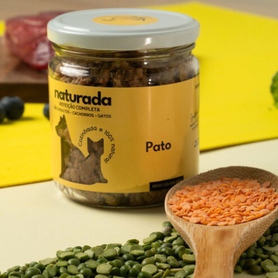 Alimento Húmido para Cão e Gato Natural e Cozinhado