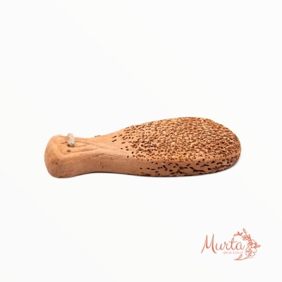 Escova de Cerâmica Artesanal Esfoliante Corporal