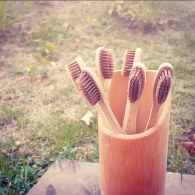 Escovas de Dentes Cabo em Bambu Adulto e Criança