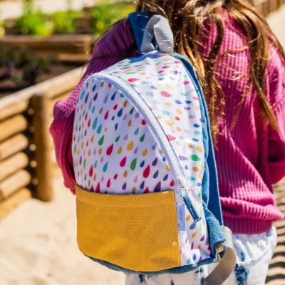 Mochila Escolar Infantil Juvenil Confortável e Artesanal