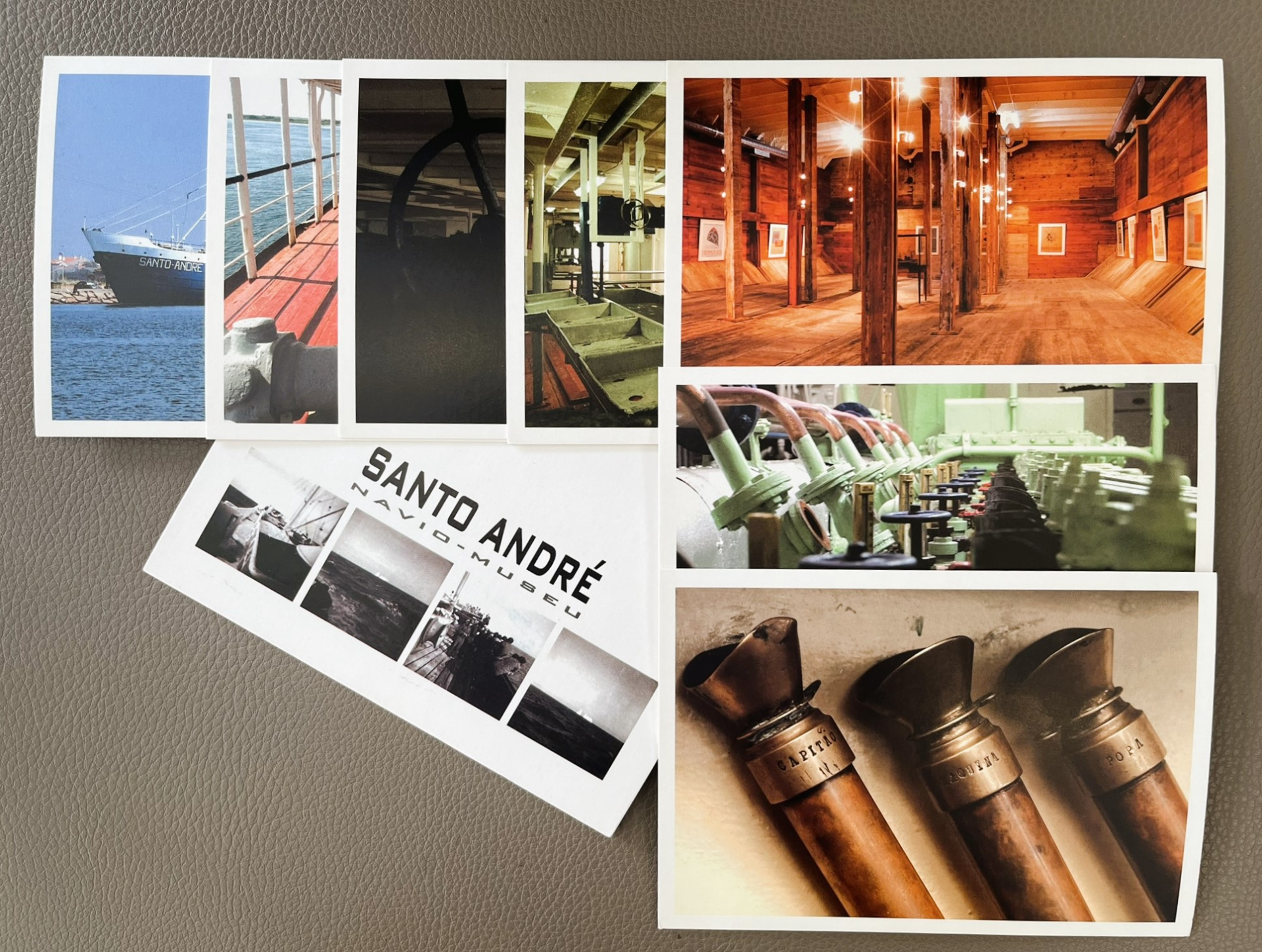 Coleção de Postais do Navio-Museu Santo André