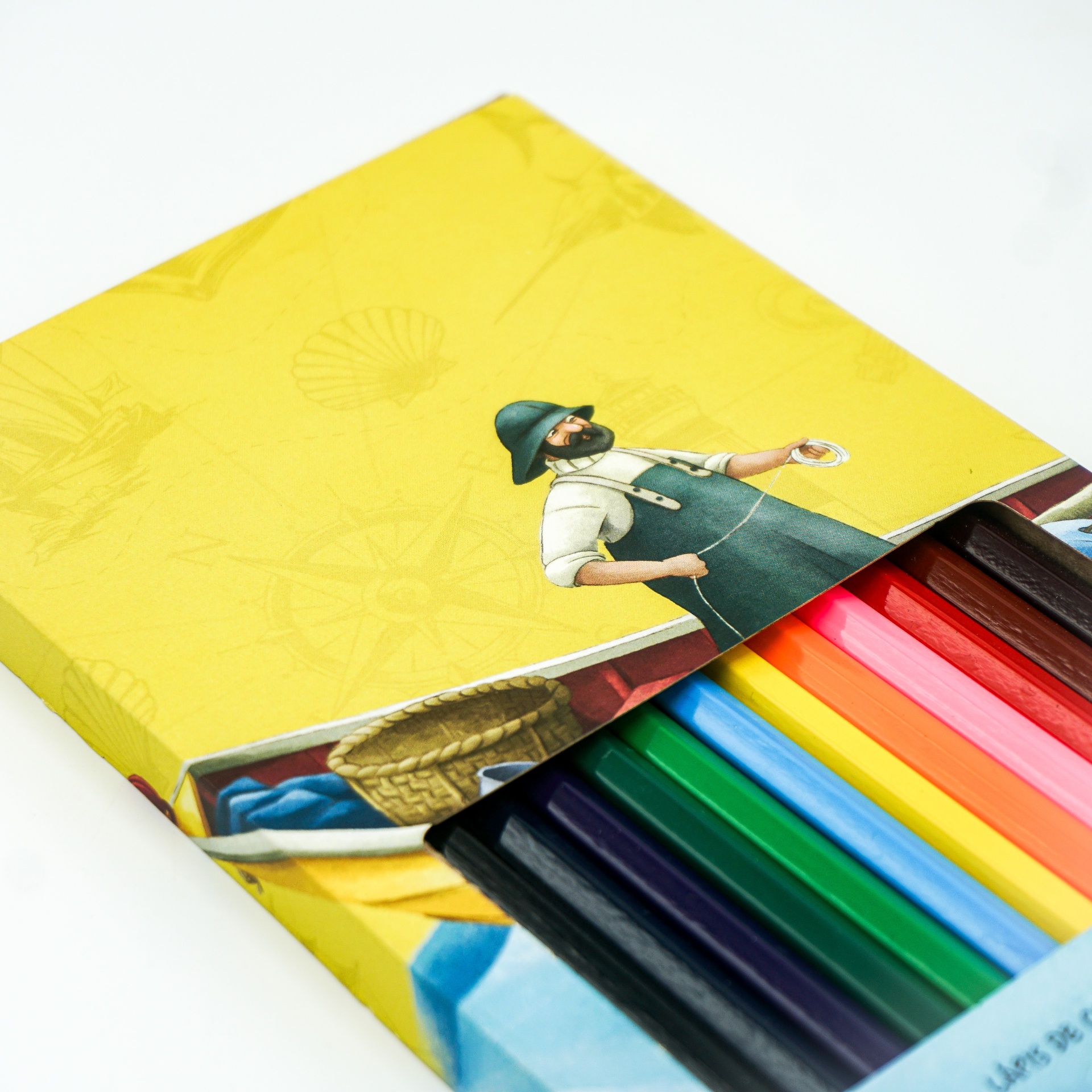 Lápis de Cor Profissões da Pesca