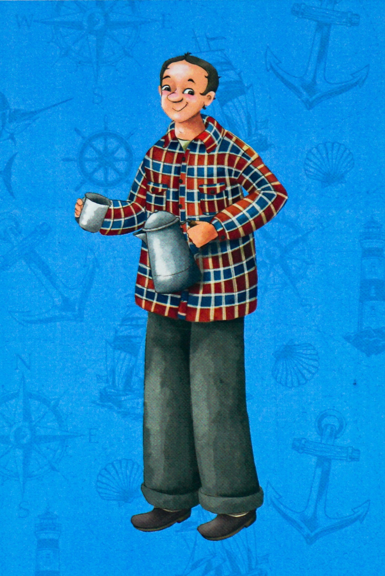 Bloco de Argolas Profissões da Pesca